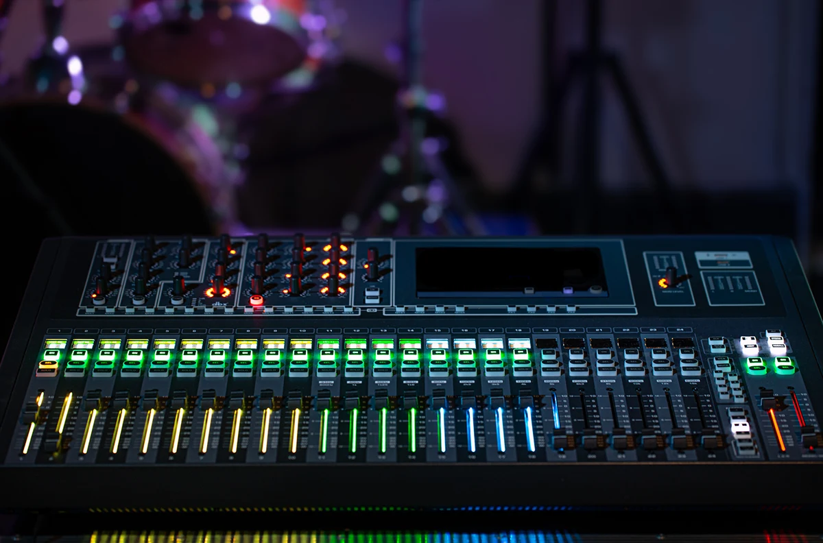 Professional audio mixing and sound systems