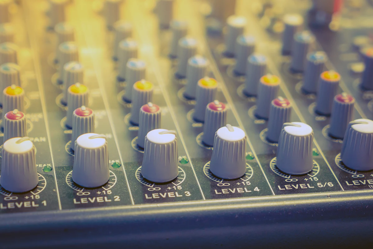 Professional audio recording and studio production